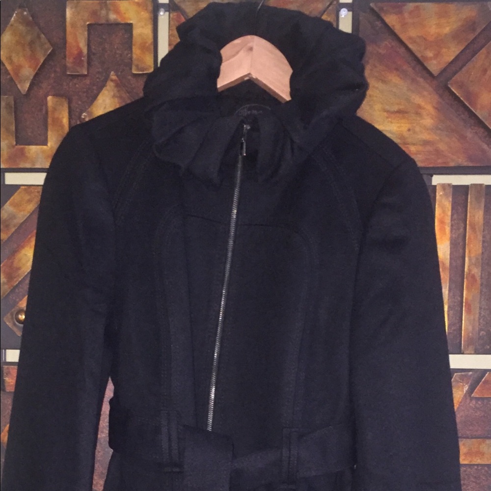Zara Woman’s black coat